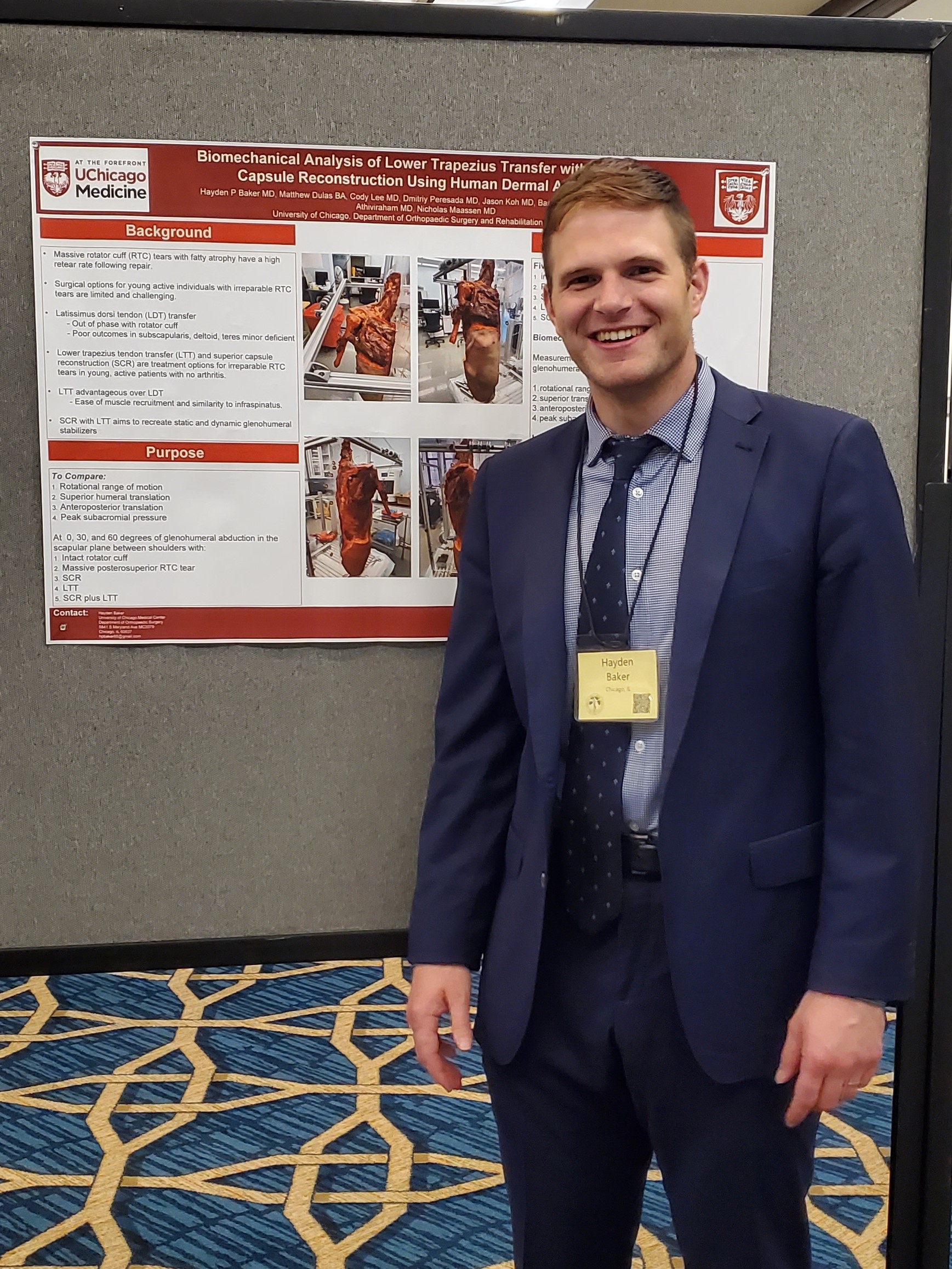 Hayden P. Baker, MD MRG Recipient Hayden P. Baker, MD MRG Recipient