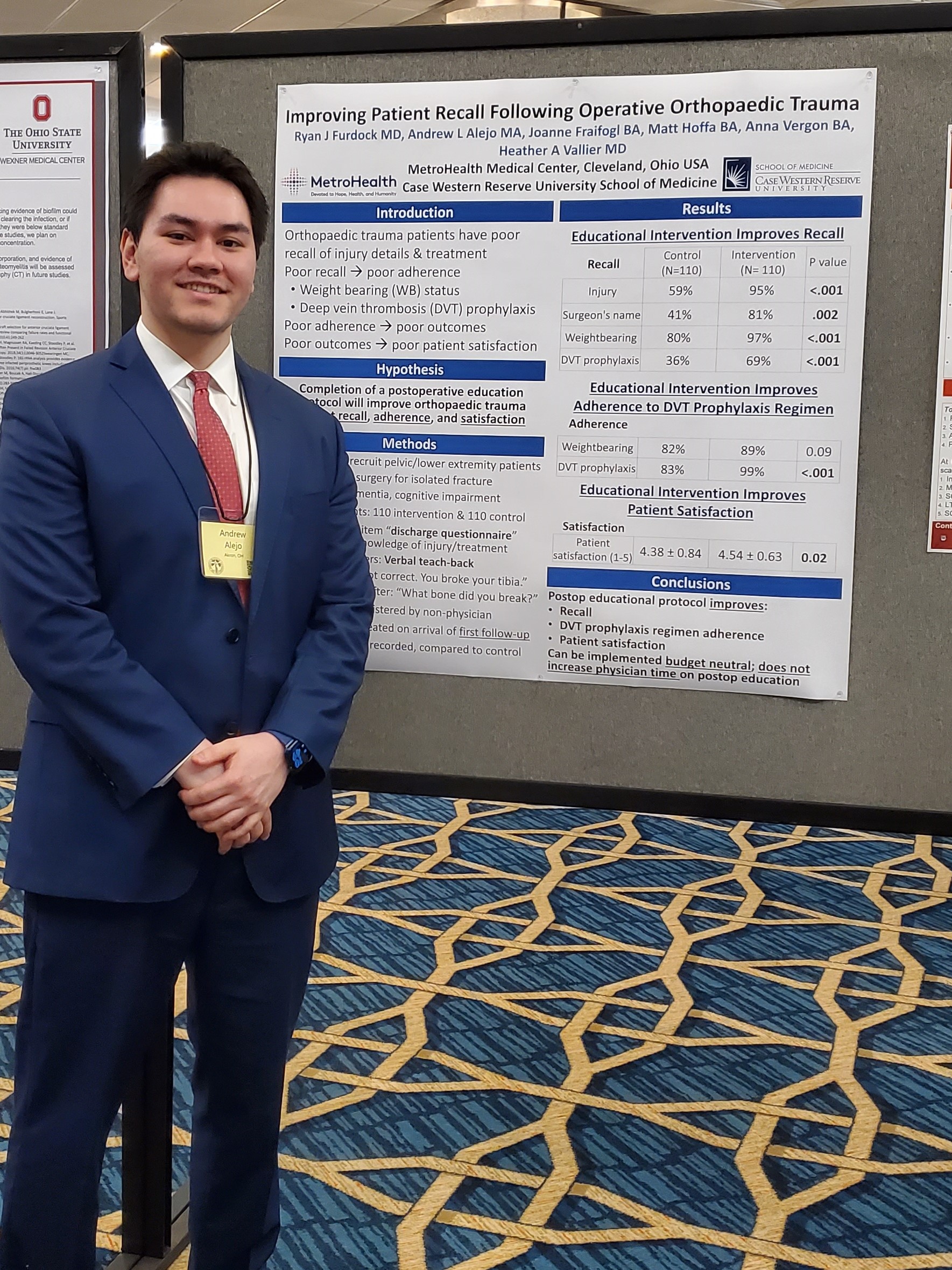 Ryan J. Furdock, MD MRG Recipient presented by Andrew Alejo Ryan J. Furdock, MD MRG Recipient presented by Andrew Alejo