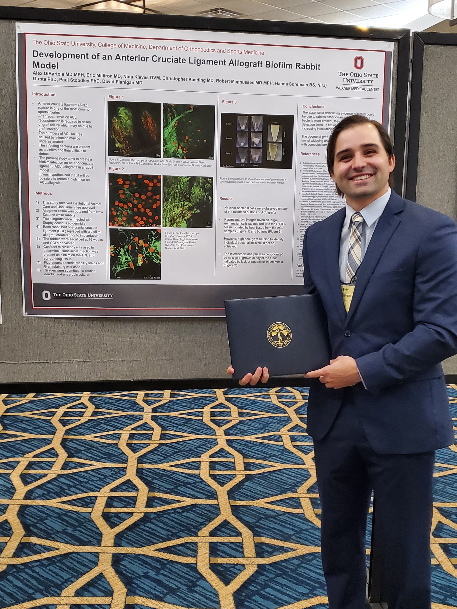 Alex C. DiBartola, MD MRG Recipient presented by Eric M. Milliron, MD